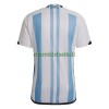 Maillot de Supporter Argentine Domicile Coupe du Monde 2022 Pour Homme